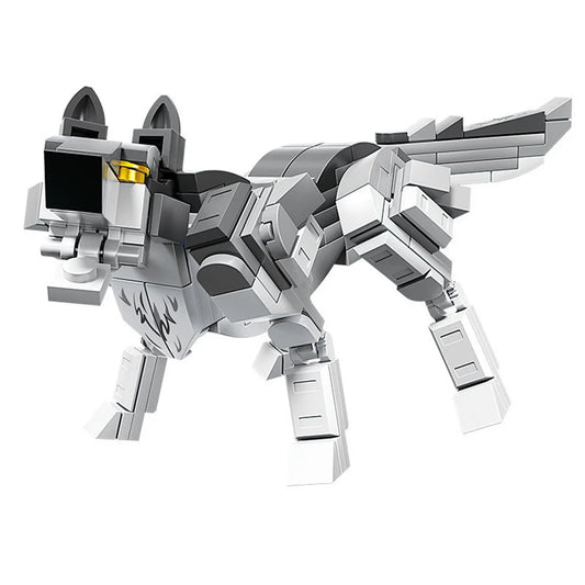 Fazenda Criativa: Jardim de Legos com Animais Selvagens