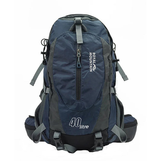 Mochila de Caminhada 40L/50L Unissex para Acampamento, Escalada e Viagem