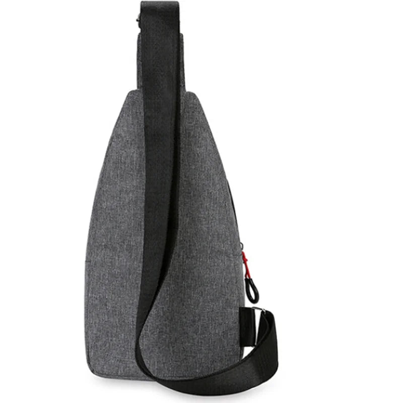 Bolsa de peito esportiva – unissex e refletiva.
