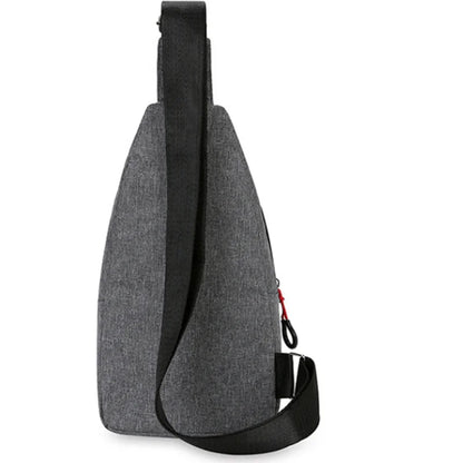 Bolsa de peito esportiva – unissex e refletiva.