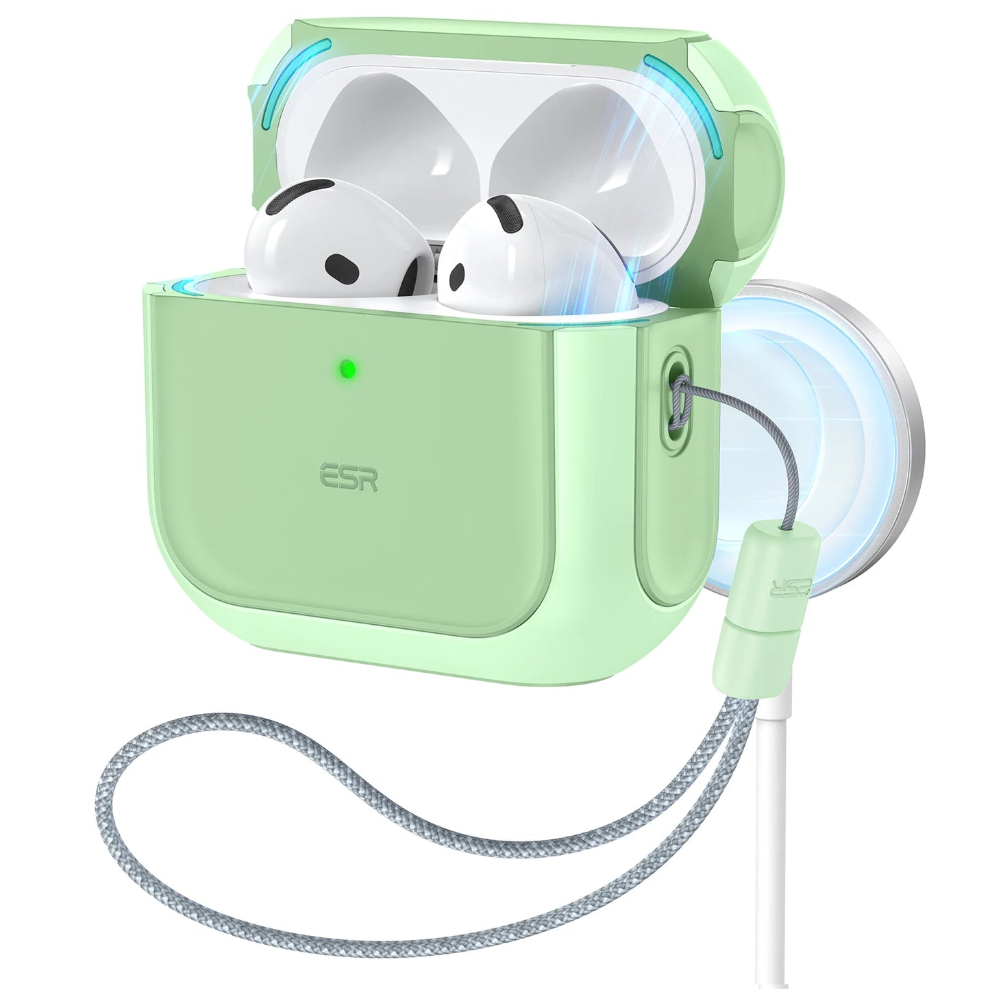 Capa ESR HaloLock para AirPods 4 e Pro com Proteção